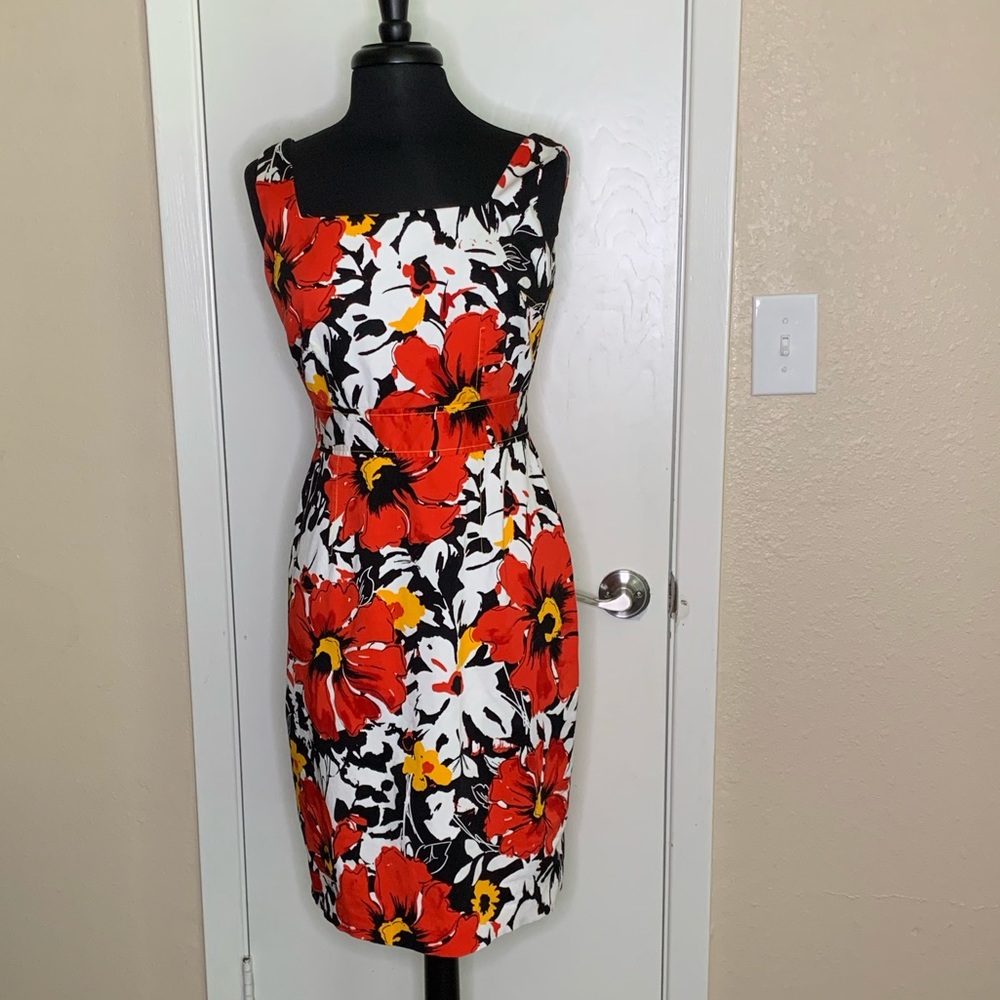 David Meister floral print